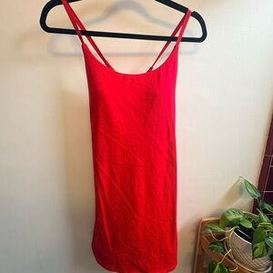 Halara Tennis Dress Red